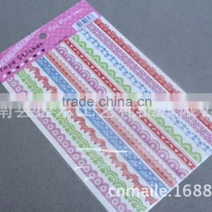 High Quality Les Decoration Self-adhesive Lace Sticker thumbnail-6