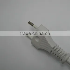 Europe Standard 2.5A 250V White VDE Molded Plug thumbnail-1