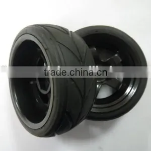 RC Racing Tires Tyre Wheel Rim Fit HSP HPI 1:10 On-Road Car Pre-glued Car Tires thumbnail-1