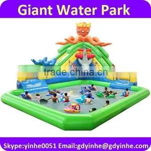 2016 Giant Inflatable Pool Slide for Adult, Inflatable Pool With Slide Quality Choice thumbnail-1