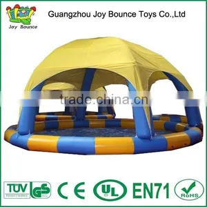 Inflatable Pools Wholesale,inflatable Water Pool With Tent,china Inflatable Outdoor Swimming Pool thumbnail-1