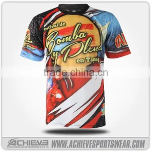 Fitness Tshirt With Artwork Custom Dri Fit Shirt thumbnail-2
