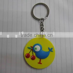 Chick Soft Rubber Keychain thumbnail-1