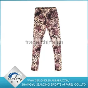 Fashion Wear Soft Printing Seamless Legging Pants for Woman thumbnail-1