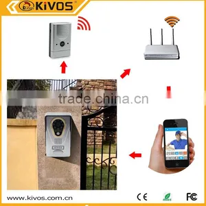 Original Manufacturer Selling Smart Home Wifi IP Video Door Bell Intercom, Unlock Function Remote Control by Smart Phone IP WIFI thumbnail-3