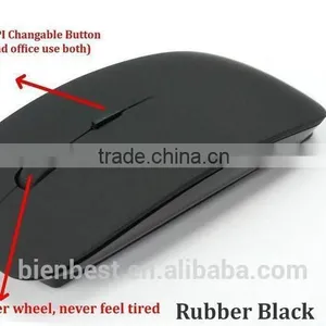 Candy Color Ultra Thin USB Optical Wireless Mouse 2.4G Receiver Super Slim Mouse Cordless Computer PC Laptop Desktop thumbnail-6