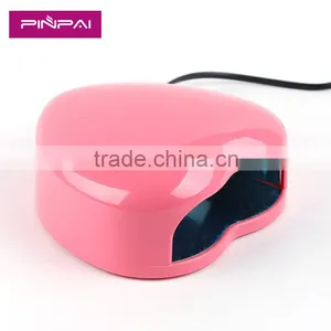 Nail Art Product Wholesale Heart-shaped Led uv Gel Lamp thumbnail-1