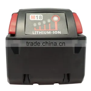 4.0Ah M18 XC Red Li-ion Battery Milwaukee 18v Tool Combo Kit For 48-11-1820 1828 1815 1828 1840 thumbnail-6