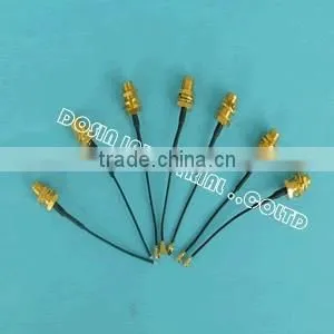 rp Sma Female to U.f.l RG1.13mm 0.81mm 1.37mm Coaxial Pigtail Cable thumbnail-1