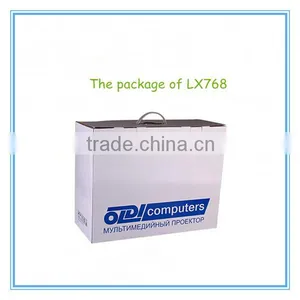 2015 Drop Shipping 2600 Lumens Full HD LED HDMI Outdoor Projector LX768 3D Cinema Video Proiettore thumbnail-6