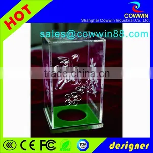 Clear Centerpiece Acrylic Sword Display Stand, Tall Jewelry Stand thumbnail-5