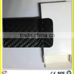 Customized Glossy 100% Real Carbon Fiber Money Clip thumbnail-2