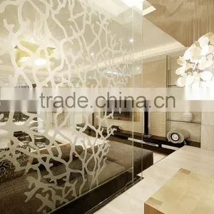 Living Room Float Glass Partition Design Liquid Glass Coating thumbnail-1