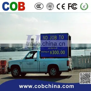 Portable VMS Trailer With Video LED Display/Screen Full Color thumbnail-2