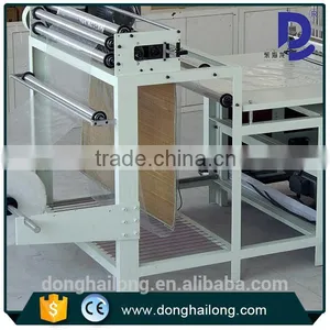 Hot Seal and Cool Cut Bottom Sealing Bag Making Machine thumbnail-4