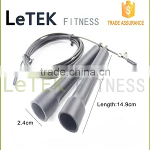 Jump Rope - Adjustable Jump Rope - Easily Adjustable 10 Ft Cable - Steel Ball Bearings - Best for CrossFit/MMA/Boxing & Fitness thumbnail-2