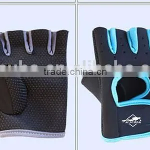 Diving Work Cut Resistant Protective Gloves;Half of Fingers Bike Gloves thumbnail-5