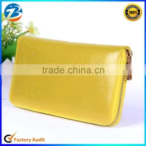 Wholesale Top Quality Lady Clutch Purse pu Leather Women Wallets thumbnail-1