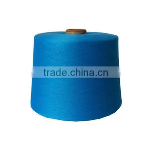 100% Recycle Dope Dyed Ring Spun Polyester Yarn thumbnail-1