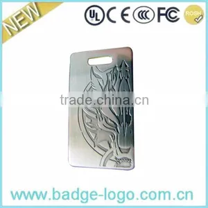 Hip Hop Metal Dog Tag Pendant for Men thumbnail-1