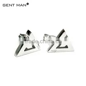 Wholesale Price Stud Earrings Fashionable Custom Stainless Steel Earrings thumbnail-1