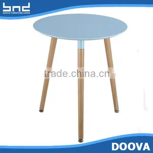 Beech Wood Legs Cheap MDF Table thumbnail-1