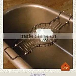Functional Chrome Bathtub Caddy thumbnail-1