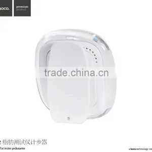 HOCO LCD Display Multi-functional Electronic Pedometer Support Body Fat Tester / Distance Count / Calorie Count With Clip thumbnail-3