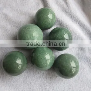 Natural Antique Aventurine Crystal Quartz Ball thumbnail-3