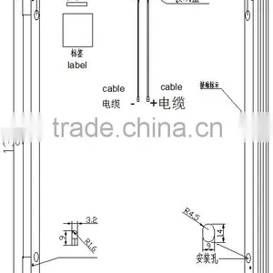 RJ 12v/24v Poly Silicon Solar Panel 170w Fotovoltaic Panel System thumbnail-2