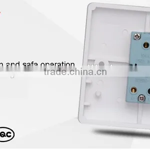 New 86 Type Home Decoration White 1 Gang 1 Way or 2 Way Types of Light Switches thumbnail-5