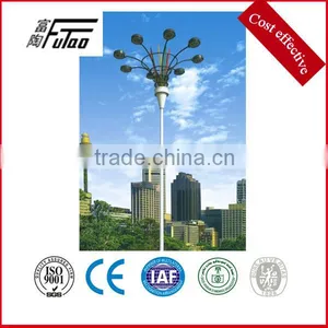 30m Steel High Mast Light Pole With 8 Lamps thumbnail-1