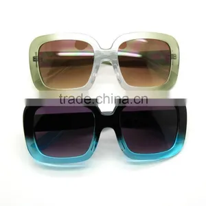 Square Oversized Fashion Sunglasses Women's Summer Leisure Sun Shades thumbnail-5