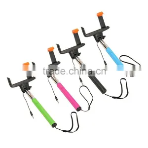 Selfie Stick Audio Cable Take Pole Handheld Self-Protrait Stick Wired Monopod for Samsung Galaxy Note4 Charge Free !!! thumbnail-2