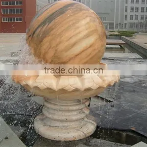 Natural Marble Stone Ball for Garden Decoraction thumbnail-2