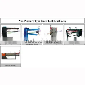 Non-pressure Solar Water Heater Inner Tank Manufacturing Equipment thumbnail-1