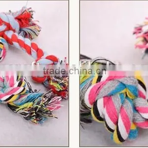 Hot Sale Two Knots Cotton Rope Strengthen Wholesale Dog Toys thumbnail-1