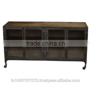 Four Door Plasma Cabinet thumbnail-1