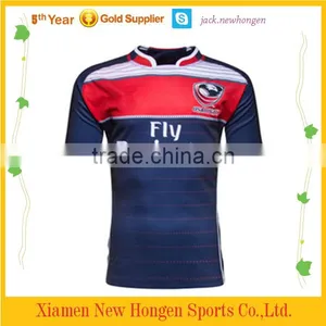 USA Rugby Jersey/rugby Wear/rugby Uniform/rugby Shirts thumbnail-5