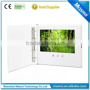 2015 High Quality 10 Inch Medical Promotion Video Book for Advertising thumbnail-1