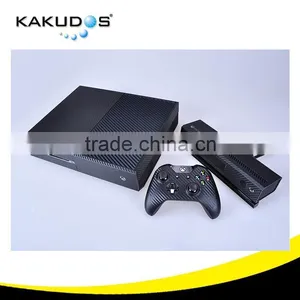 3D Carbon Fiber Vinyl Console Skin Decal for Xbox One Console thumbnail-1