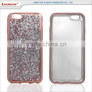 With Floating Diamond Tpu Back Cover Phone Case for Oppo f1 A35 A35t R827 r9 thumbnail-2