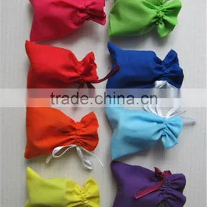 Cotton Drawstring Muslin Favor Bags thumbnail-5