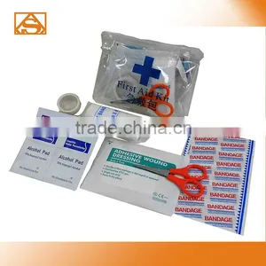 Transparent Opp Bag Mini First Aid Kit thumbnail-1