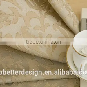 2PCS JACQUARED 100% POLYESTER WINDOW CURTAINS MADE IN CHINA FOR THE LIVING ROOM thumbnail-6
