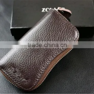 Boshiho Key Organizer Leather Key Case Zip thumbnail-5