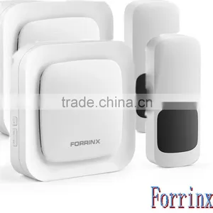 Forrinx Direct Supply 1000ft Wireless Range 52 Melodies Water Proof IP55 Wireless Doorbell thumbnail-1