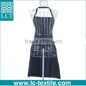 Custom High Quality Restaurant Waiter Uniform Gabardine Apron With Pocket thumbnail-3