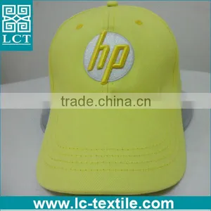 LCTN1875 OEM Service Bright Yellow Color Baseball Cap for Company thumbnail-2