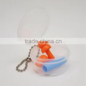2015 Wholesale Two Layer Industrial Safety Ce ANSI Hearing Protection Silicone Earplug thumbnail-4